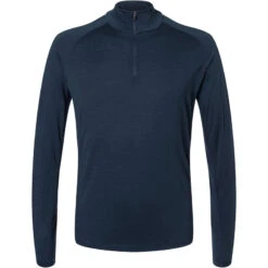 Super.natural Heren Base 175 1/4 Zip Longsleeve
