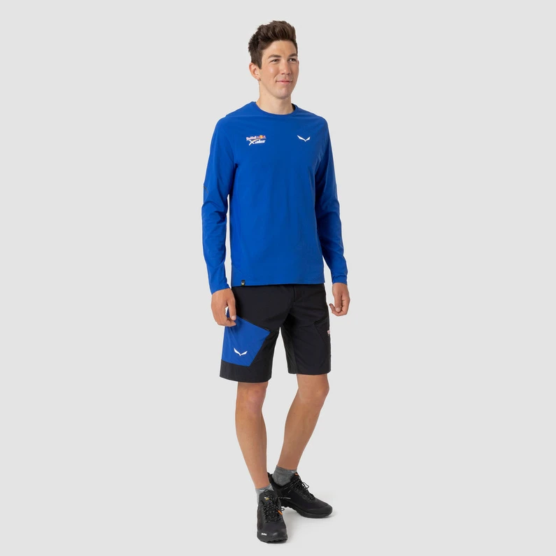 SALEWA Heren X-Alps Tech Dry Longsleeve 6 SALEWA Heren X-Alps Tech Dry Longsleeve - Afbeelding 4