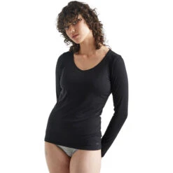 Icebreaker Dames Siren Sweetheart Longsleeve -Milani CMP Winkel iview 1026885 001 pic8