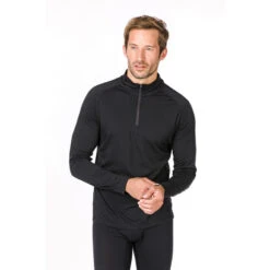 Super.natural Heren Base 175 1/4 Zip Longsleeve -Milani CMP Winkel iview 1033552 042 pic4