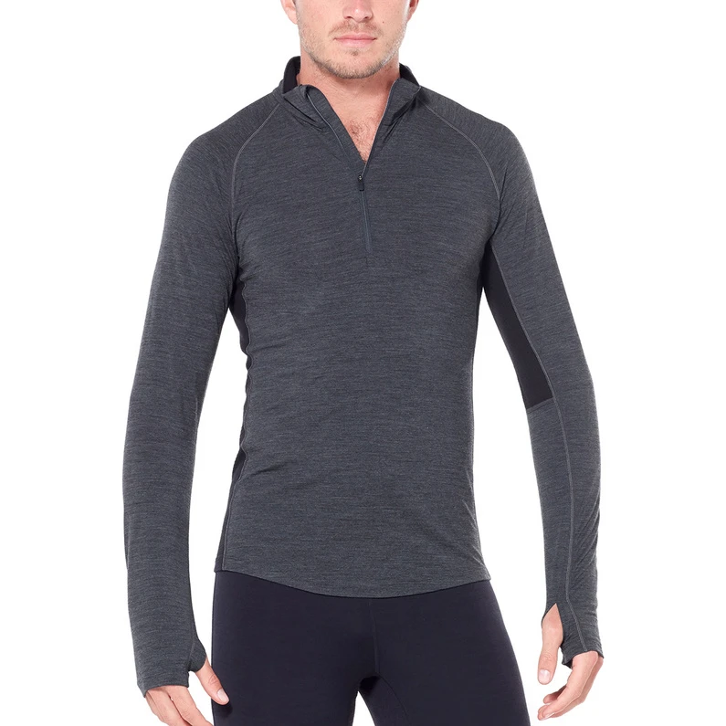 Icebreaker Heren 200 Zone Zip Longsleeve 4 Icebreaker Heren 200 Zone Zip Longsleeve - Afbeelding 2