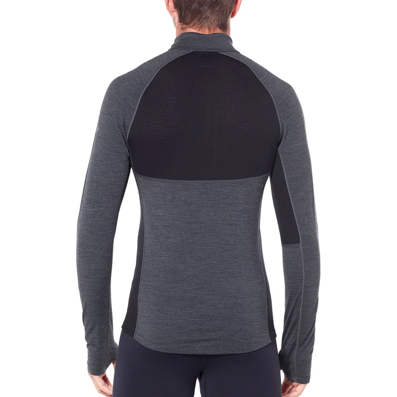 Icebreaker Heren 200 Zone Zip Longsleeve 5 Icebreaker Heren 200 Zone Zip Longsleeve - Afbeelding 3