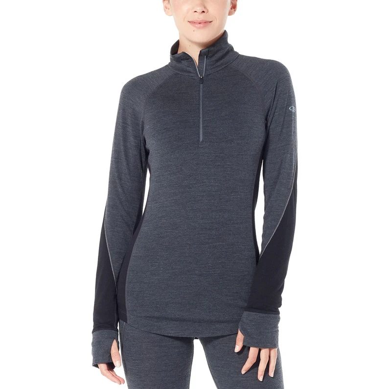 Icebreaker Dames 260 Zone Rits Longsleeve 4 Icebreaker Dames 260 Zone Rits Longsleeve - Afbeelding 2