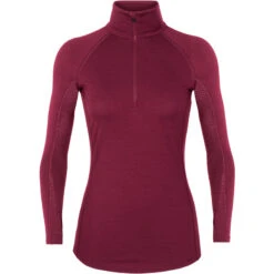 Icebreaker Dames 200 Zone Zip Longsleeve