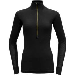 Devold Dames Wool Mesh Zip Longsleeve