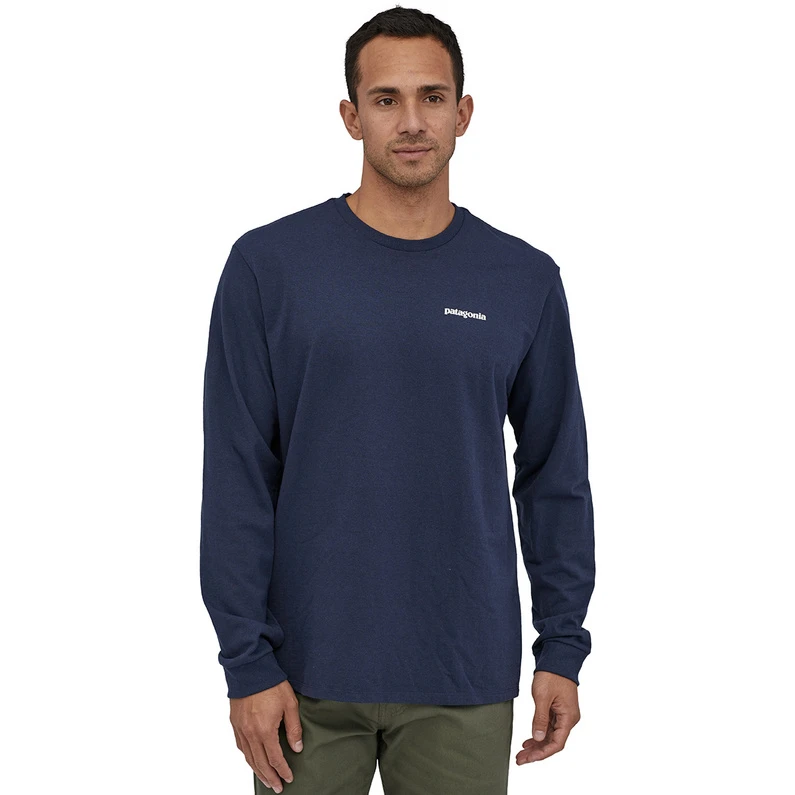 Patagonia Heren P-6 Logo Responsibili-longsleeve 4 Patagonia Heren P-6 Logo Responsibili-longsleeve - Afbeelding 2