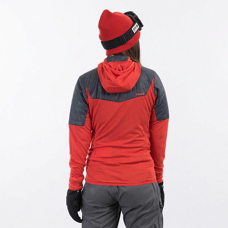 Bergans Dames Senja Midlayer Hood Jas 6 Bergans Dames Senja Midlayer Hood Jas - Afbeelding 4
