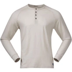 Bergans Heren Lysebu Wool Henley Longsleeve