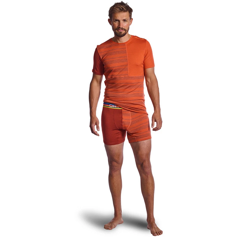 Ortovox Heren 185 Rock'n'wool Boxer 4 Ortovox Heren 185 Rock'n'wool Boxer - Afbeelding 2