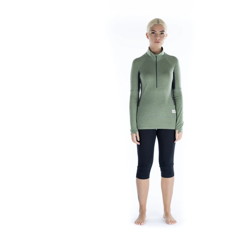 ARTILECT Dames Boulder 125 1/4 Zip Longsleeve 5 ARTILECT Dames Boulder 125 1/4 Zip Longsleeve - Afbeelding 3