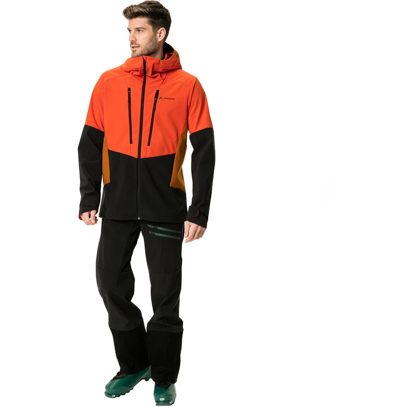 VAUDE Heren Monviso Softshell Jas 5 VAUDE Heren Monviso Softshell Jas - Afbeelding 3