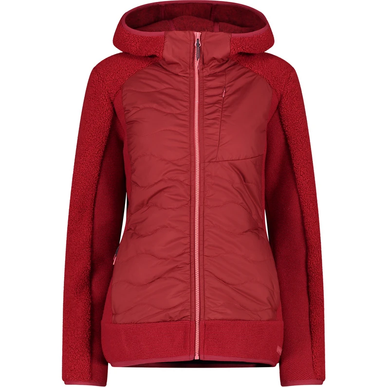 CMP Dames Hoodie Hybrid Jas 3 CMP Dames Hoodie Hybrid Jas