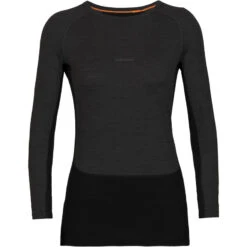 Icebreaker Dames ZoneKnit 200 Crewe Longsleeve