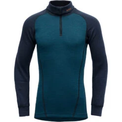 Devold Kinderen Duo Active Merino Zip Neck Longsleeve
