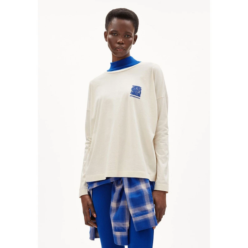 Armedangels Dames Olaa Floral Longsleeve 4 Armedangels Dames Olaa Floral Longsleeve - Afbeelding 2