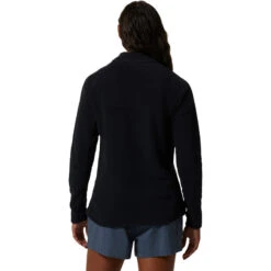 Mountain Hardwear Dames Polartec Microfleece 1/4 Zip Longsleeve -Milani CMP Winkel iview 1114157 001 pic3