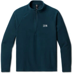 Mountain Hardwear Heren Polartec Microfleece 1/4 Zip Longsleeve